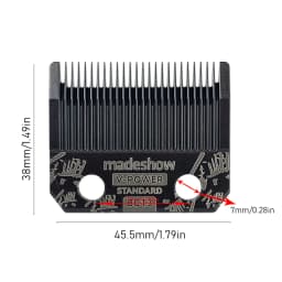 Madeshow Kulilang G9C M5(F) M10+ R66 R77F Standard Blades Hair Clipper V-POWER Blade Trimmer Replacement Original Cutter Head