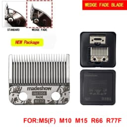 Madeshow Kulilang G9C M5(F) M10+ R66 R77F Standard Blades Hair Clipper V-POWER Blade Trimmer Replacement Original Cutter Head