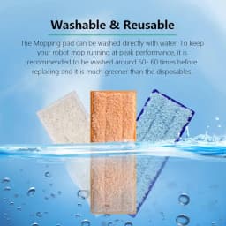 Washable Mopping Pads Kit For iRobot Braava Jet 200 Series 240 241 245 250 Robot Vacuum Cleaner Mop Cloths Rags Pads Replacement