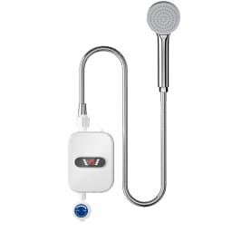 3500W Electric Mini Instant Hot Water Heater Bathroom Faucet Tap Heating 3 Seconds Instant Water Heater Shower Head Set