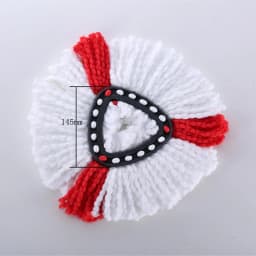 Mop Head Replacement for O-cedar and Vileda EasyWring 1 Tank System Washable Mop Pad Reusable Mopping Cloth 360 Rotatable Mop