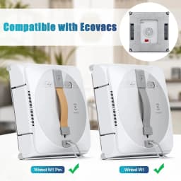 For ECOVACS WINBOOT W2 / W2 OMNI / W1 / W1 Pro Microfiber Mop Pad Cloth Replacement Parts Accessories