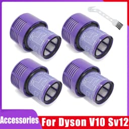 For Dyson V10 Filter Hepa Accessories Robot Vacuum Cleaner SV12 Washable Filter Replacement Cleaning Spare Parts