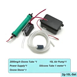 2g Ozone Generator DIY Home Air Purifier for Water Plant Purifier Sterilization Disinfection Supplies Ozone Tube AC 110V 220V