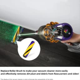 B64BBrush Roller for Dyson V15 Gen 5 Detect and V12 10 Slim Series Cleaner Head, Replace Spare Parts No.971634-01