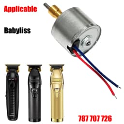 3.7V 7200RPM 24mm Brushless Motor with Brass Copper Head Replacement Accessories for Babyliss 787/726/707 Hair Trimmer Clipper