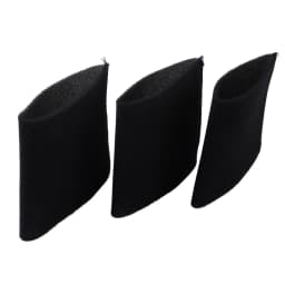 3pcs Black Dry Cloth Filter For Parksides PWD 1200 1250 1300 A1 B2 C3 E4 F5 Vac Dry Filter Vacuum Cleaner Bags Easy to install