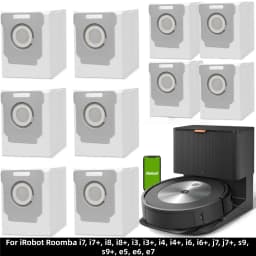 Vacuum Bags Compatible with IRobot Roomba i1+, i3+, i4+, i5+, i6+, i7+, i8+, j5+, j6+, j7+, j8+, j9+, s9+, Vacuum Bag for IRobot