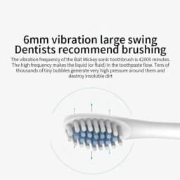 Electric Ultrasonic Toothbrush Six Speed Mode Home Soft Hair USB Charging Waterproof Adult Tooth Cleaner Automatic Couple Set