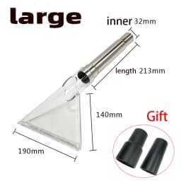 Carpet Vac Extractor Attachment-Tool - Cleaning Vacuum Clear For Upholstery Car Detailing Turn Shop Vac into an Extractor
