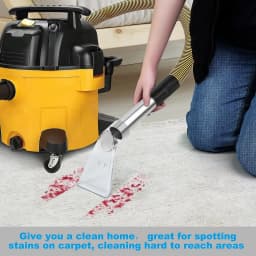 Carpet Vac Extractor Attachment-Tool - Cleaning Vacuum Clear For Upholstery Car Detailing Turn Shop Vac into an Extractor