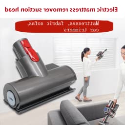 Mini Motorized Tool Brush Head For Dyson V7 V8 V10 V11 Stick Vacuum Cleaner Mite Removal Suction Head Replacement Accessories