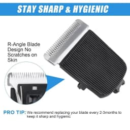 New Hot for Clipper Blade Fit Compatible with Manscaped The Lawn Mower 4.0 3.0 2.0 Electric Groin Hair Trimmer Replacement Blade