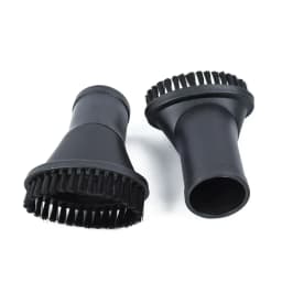 2pcs Black Vacuum Cleaner Attachment Round Dust Brush Bristle Brush Head 35mm Vacuum Cleaner Tools Attachment Parts Gadget