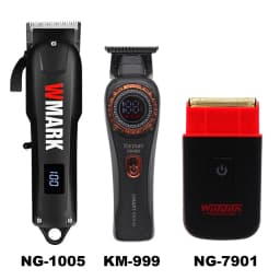 WMARK NG-1005 Men's Hair Clipper Professional Hair Clipper Cordless LED Display Low Noise Hair Cutting Machine for Men Barber