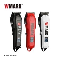 WMARK NG-1005 Men's Hair Clipper Professional Hair Clipper Cordless LED Display Low Noise Hair Cutting Machine for Men Barber