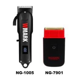 WMARK NG-1005 Men's Hair Clipper Professional Hair Clipper Cordless LED Display Low Noise Hair Cutting Machine for Men Barber