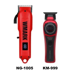 WMARK NG-1005 Men's Hair Clipper Professional Hair Clipper Cordless LED Display Low Noise Hair Cutting Machine for Men Barber