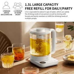 NEW MIJIA Multifunctional Health Pot Electric kettle N1 Household Appliances 800W 304 Stainless Steel Heat Preservation -CN