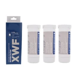 Replace GE XWF Refrigerator Water Filter For WR17X30702、Maxblue MB-F48、AQUACREST AQF-FF48、Crystala CF9