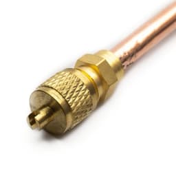 5Pcs Air Conditioner Refrigeration Access Valves 6mm OD Copper Tube Filling Parts Replacements Refrigerator Parts