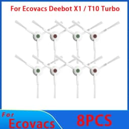 For Ecovacs Deebot T10 OMNI X1 TURBO Vacuum Cleaner Robot Filter Side Brush Cleaning Cloth Spare Parts Dust Box Accessories