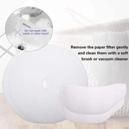 25 Pieces Compatible Cloth Dryer Exhaust Filter Set Replacement for Panda/Magic Chef/Sonya/Avant