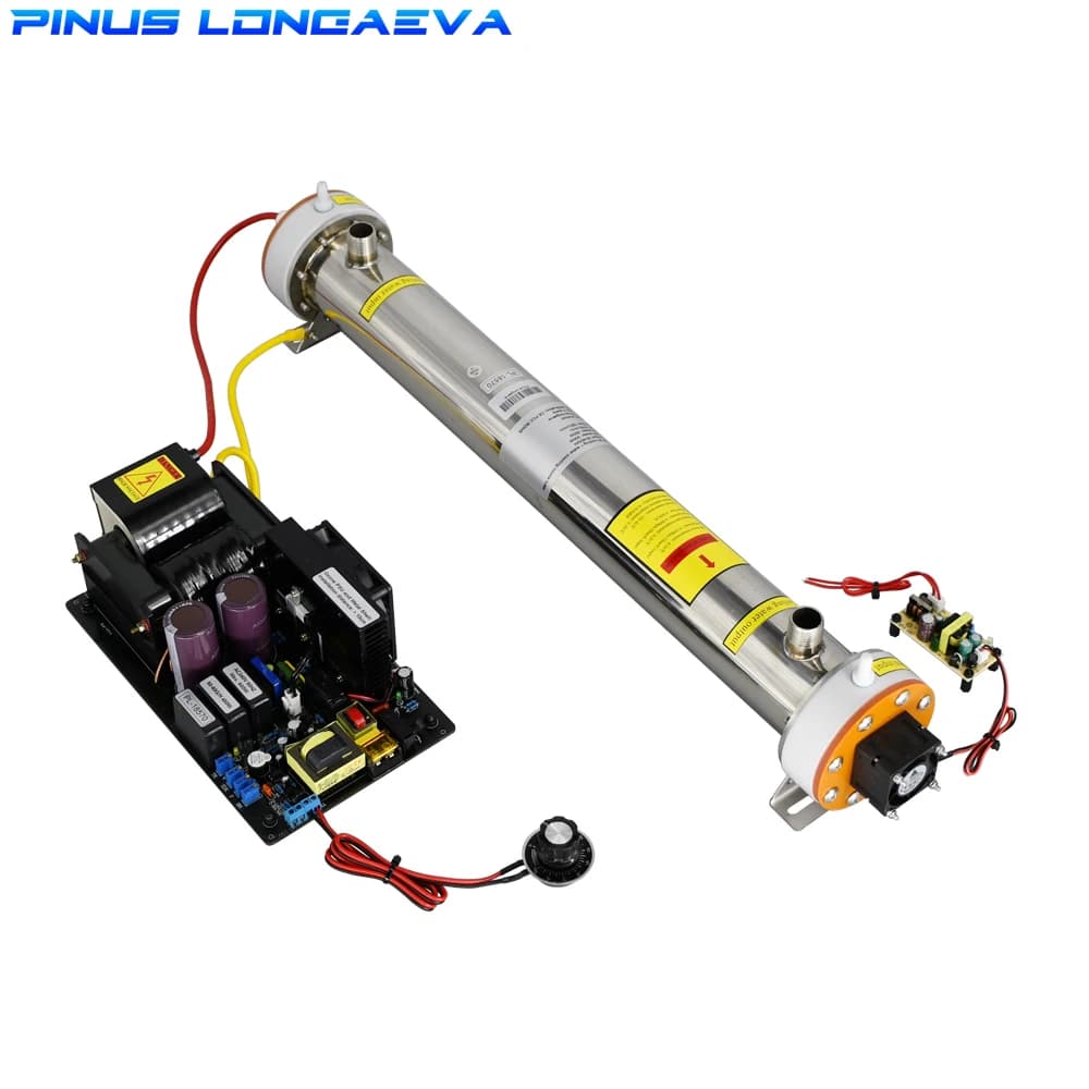 CE FCC ROHS Patented Product 60G/H 60grams Adjustable Air Cooling + Water Cooling High Concentration Quartz Tube Cell Module Kit