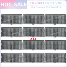 Fit For Dreame L10s Ultra Gen 3, Dreame X40 Ultra/ L40 Ultra, MOVA P50 Pro Ultra/P10 Pro Ultra Tricut Brush Filter Mop Cloth Bag