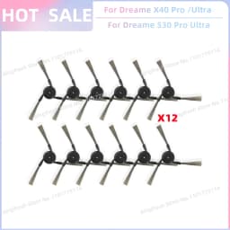 Fit For Dreame L10s Ultra Gen 3, Dreame X40 Ultra/ L40 Ultra, MOVA P50 Pro Ultra/P10 Pro Ultra Tricut Brush Filter Mop Cloth Bag