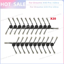 Fit For Dreame L10s Ultra Gen 3, Dreame X40 Ultra/ L40 Ultra, MOVA P50 Pro Ultra/P10 Pro Ultra Tricut Brush Filter Mop Cloth Bag