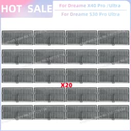 Fit For Dreame L10s Ultra Gen 3, Dreame X40 Ultra/ L40 Ultra, MOVA P50 Pro Ultra/P10 Pro Ultra Tricut Brush Filter Mop Cloth Bag