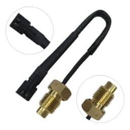 CPDD NTC 50k Motorcycle Water Temperature Meter Temp Probe Digital Temperature Transmitter SM-2A Plug Easy to install