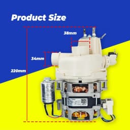 YXW50-2E(L)/YXW50-2E New Welling/Midea/SPG Dishwasher Circulating Pump for KUPPERSBERG Midea Samsung Hansa Gorenje AEG Amica