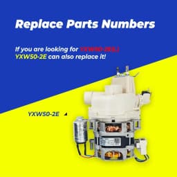 YXW50-2E(L)/YXW50-2E New Welling/Midea/SPG Dishwasher Circulating Pump for KUPPERSBERG Midea Samsung Hansa Gorenje AEG Amica