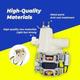 YXW50-2E(L)/YXW50-2E New Welling/Midea/SPG Dishwasher Circulating Pump for KUPPERSBERG Midea Samsung Hansa Gorenje AEG Amica