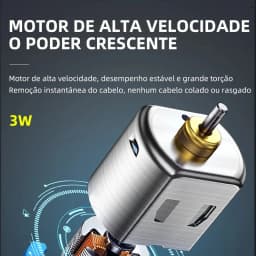 Kemei KM-418 Waterproof Hair Clipper Rechargeable Electric Barber Trimmer Professional Cordless Hair Cutting Machine For Men