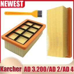 Filter for Kärcher AD2/AD2 Battery/AD3 Premium/AD4/AD4 Premium/AD3.200/AD3.000 Ash and Dry Vacuum Cleaner Replacement