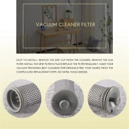Replacement HEPA Filters For Tineco A10 Hero/Master A11 Hero/Master For Tineco PURE ONE S11/S12 Cordless Vacuum