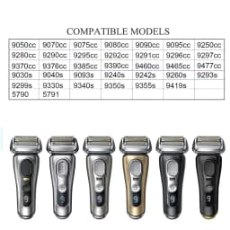 94M Original Knife Mesh Replacement Accessory Is Available for Braun Electric Shaver 9567cc, 9557cc, 9488s, 9488pc, Etc
