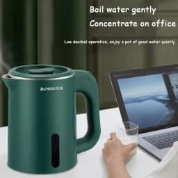 0.8L Mini Electric Kettle Small Capacity 304 Stainless Steel Teapot Hotel Dormitory Kettle Portable Travel Boil Water Pot 220V