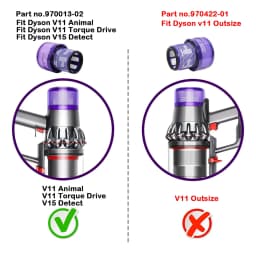 Fit For Dyson V11 Torque/ Drive V11 Animal/ V15 Detect /V11 Complete Pro/ V11 Fluffy V/ V11 Absolute Filter Vacuum Cleaner Parts