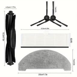 For Imou L11 Imou L11 Pro Robot Vacuum Cleaner Main Brush Spin Edge Side Brush Hepa Filter Mop Rag Dust Bag Accessories Kit