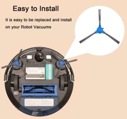 For Eufy 11S & RoboVac 30 & 30C & RoboVac 15C Side Brush Brushes Vacuum Cleaner Robotic Replacement Parts Accessory