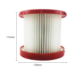 Hepa Filter For Milwaukee 49-90-1900 Wet/Dry Vac 0780-20/0880-20 Vacuum Cleaner Parts