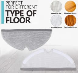 Full Coverage Mopping Cloths for Xiaomi Roborock S5 S50 S51 S55 S6 S6 MAXV S5 MAX Vacuum Cleaner