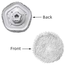 Dreame Bot W10 W10pro Vacuum Cleaner Accessories Main Side Brush HEPA Filter Mop Cloth Rag Spare Parts