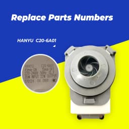 GENUINE New HANYU C20-6A01 220-240V 11001011001769 Dishwasher Washing Pump for Midea