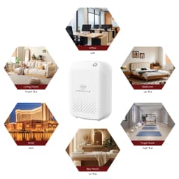 NAMSTE New Electric Aroma Diffuser Bluetooth 1000m³ Diffuser Essentail Oil Aromatherapy Machine Device Electric Aromatic Oasis