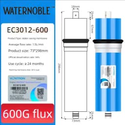 Waternoble RO Membrane for 1812-3013 Models 50G/75G/100G/400G/600G/800G Filter Element for Water Purifier & Pure Water Machine